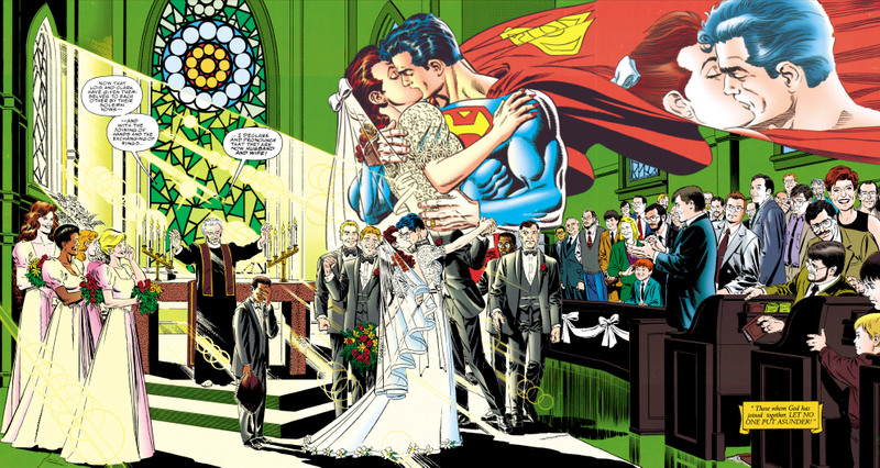 Illustration for article titled Some Other Superhero Weddings That Went Off With or Without Complications
